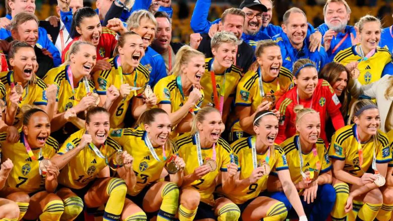 Suecia tercera en el Mundial Femenino