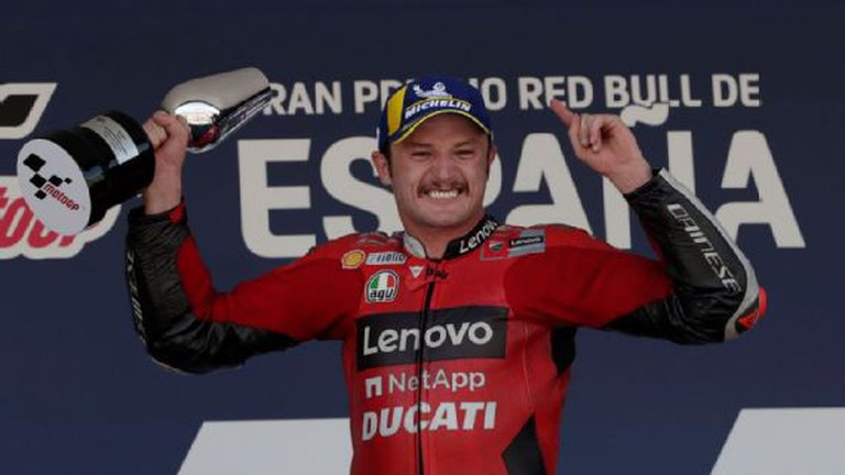 Jack Miller campeón del Gran Premio de España de MotoGP