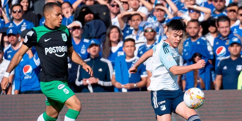 Millonarios triunfó en el clásico contra Nacional, pero dejó escapar la ...