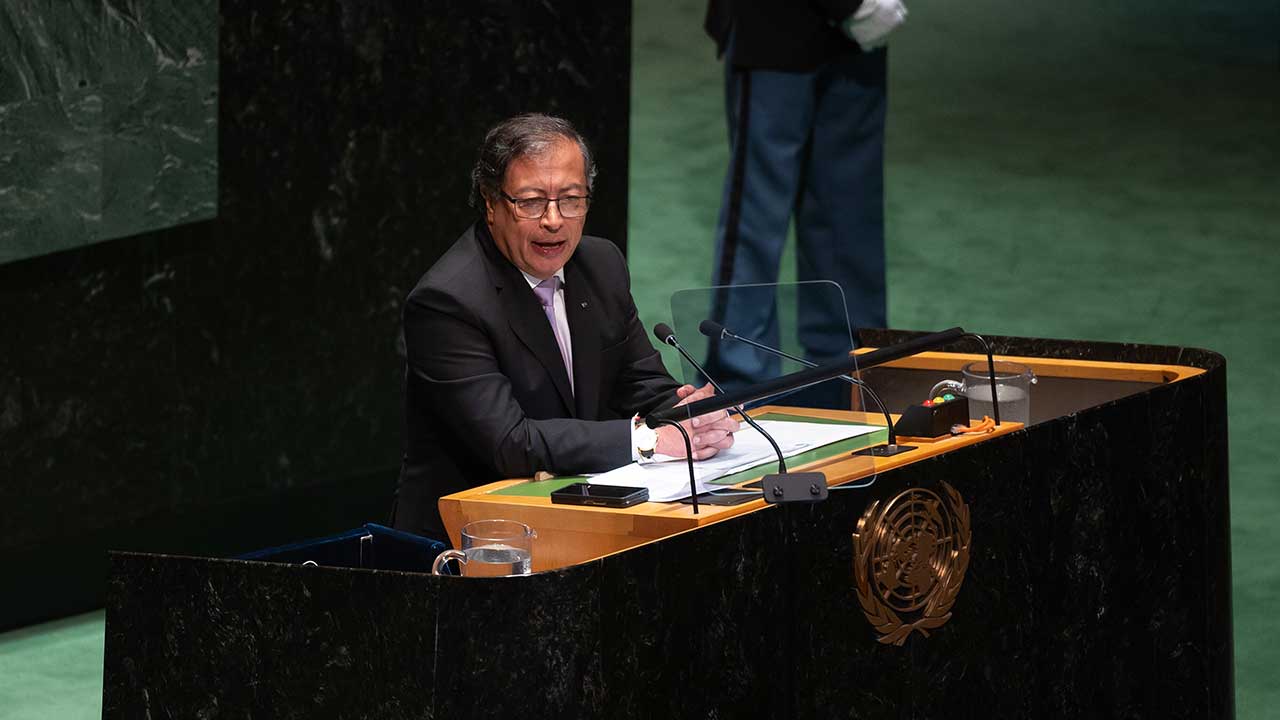 Puntos clave del discurso del presidente Gustavo Petro en la ONU