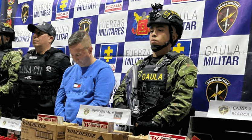 Capturan en Bogotá al supuesto proveedor de armas del Tren de Aragua