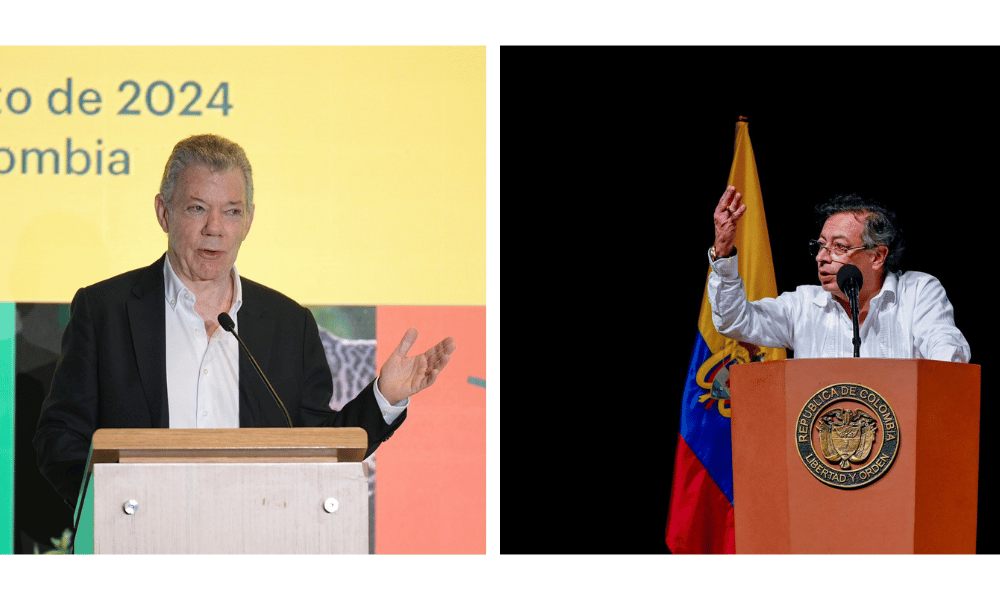 Juan Manuel Santos critica proyecto de paz del Gobierno Petro y lo ...