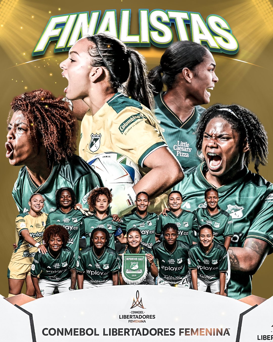 Deportivo Cali Femenino avanza a su primera final de la Copa Libertadores