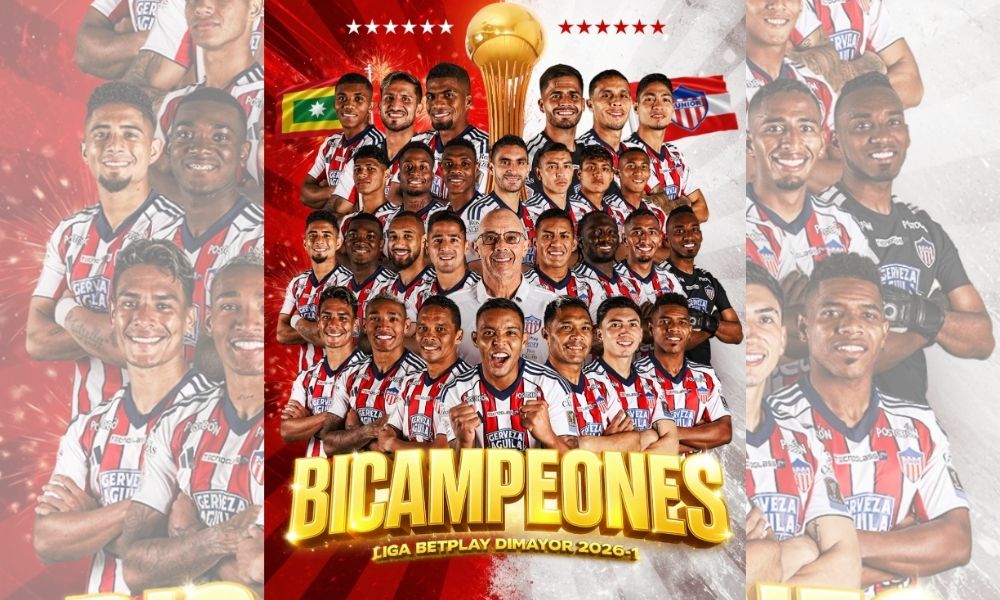 El Junior de Barranquilla se coronó bicampeón de la Liga BetPlay