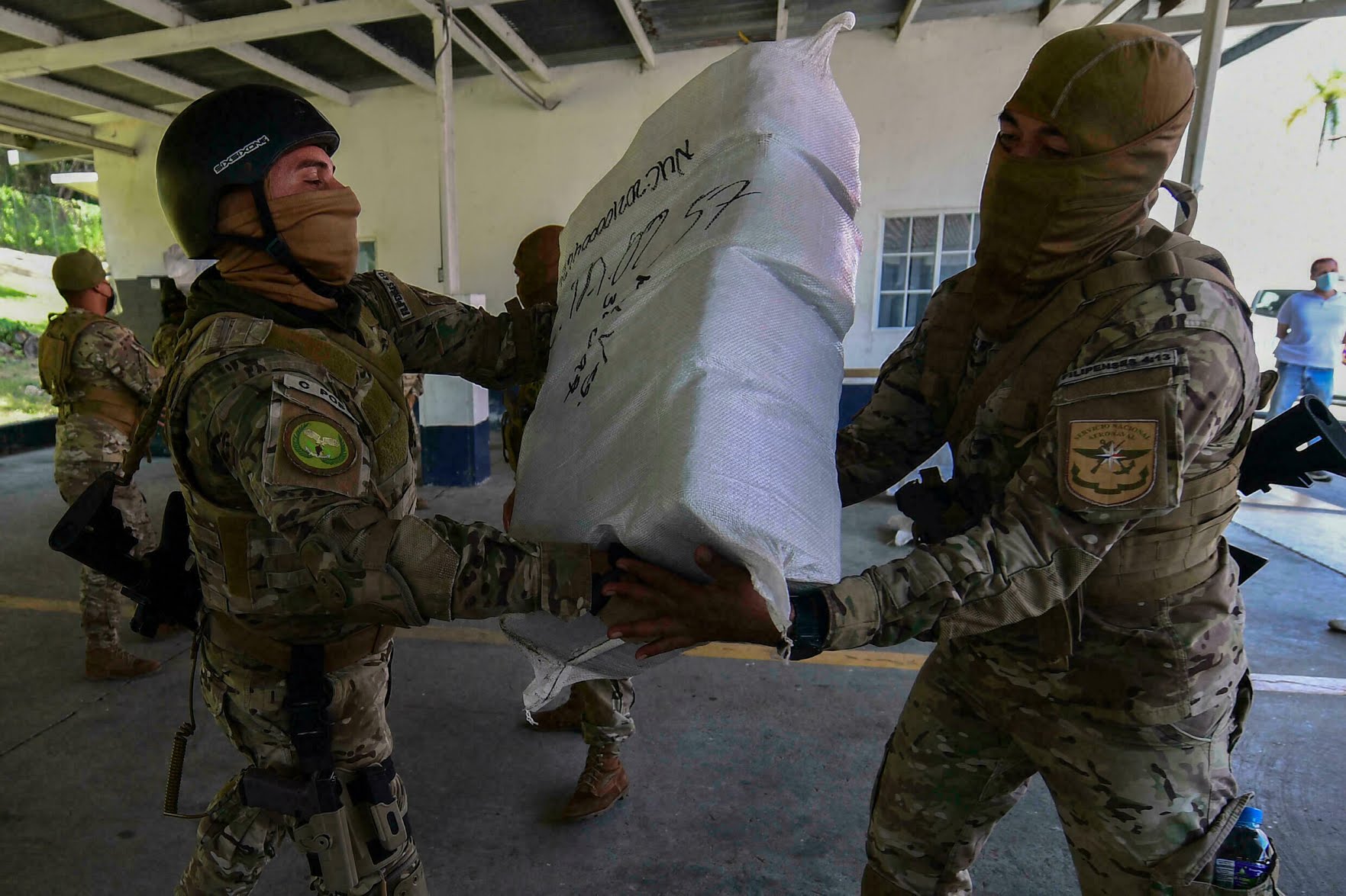 En 2021 fueron decomisadas 248 toneladas de droga en Centroamérica  / Foto: AFP 