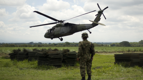 Helicoptero del Ejército