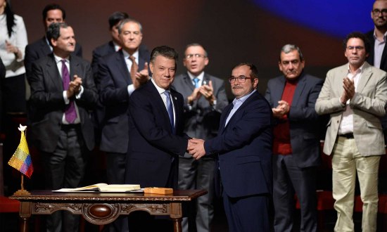 Firma del acuerdo