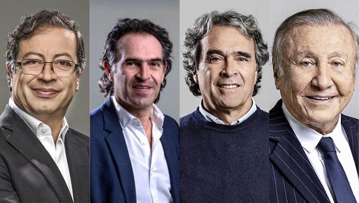 Gustavo Petro, Federico Gutiérrez, Sergio Fajardo y Rodolfo Hernández los cuatro candidatos presidenciales más fuertes / 2020 Noticias 