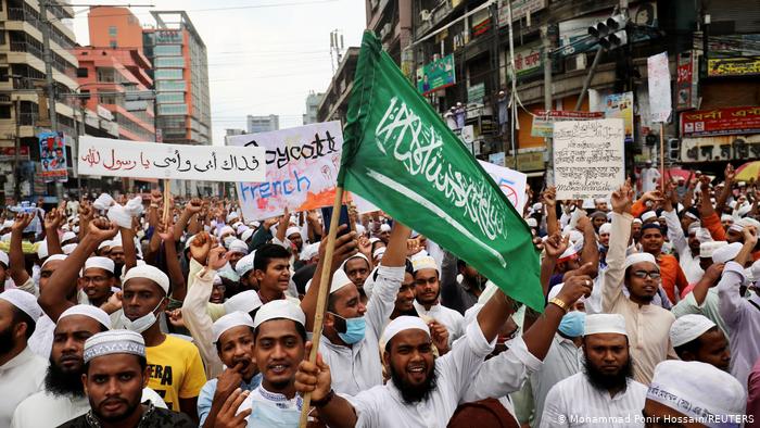 Manifestaciones en Dhaka