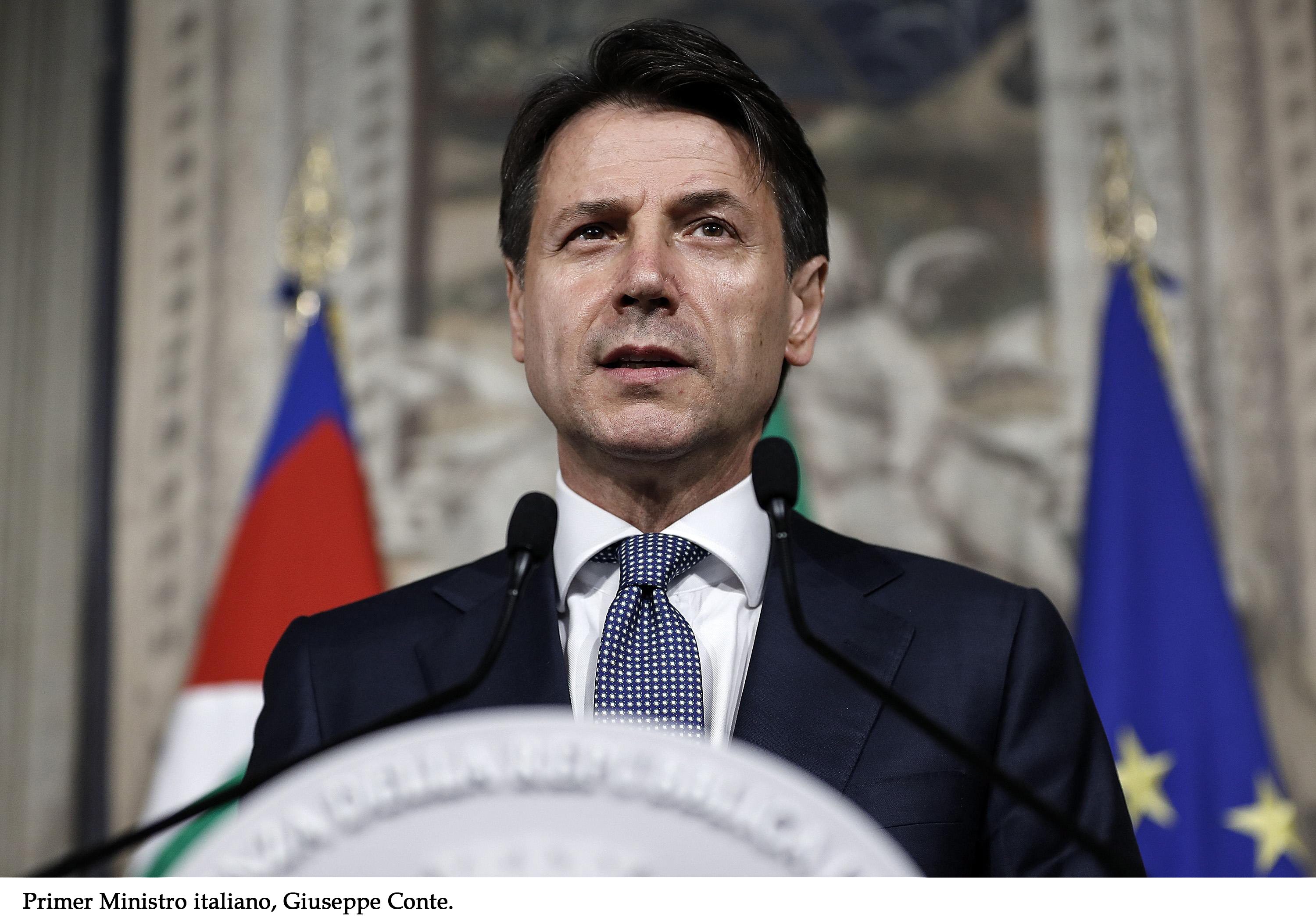  GUISEPPE CONTE, PRIMER MINISTRO DE ITALIA