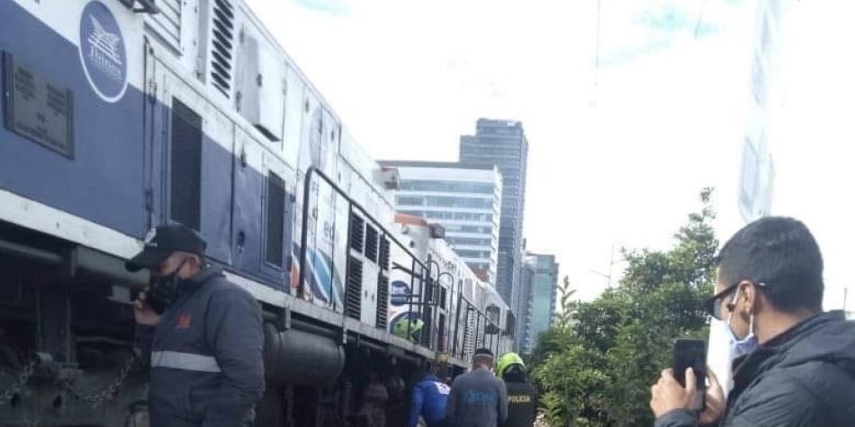 Accidente tren