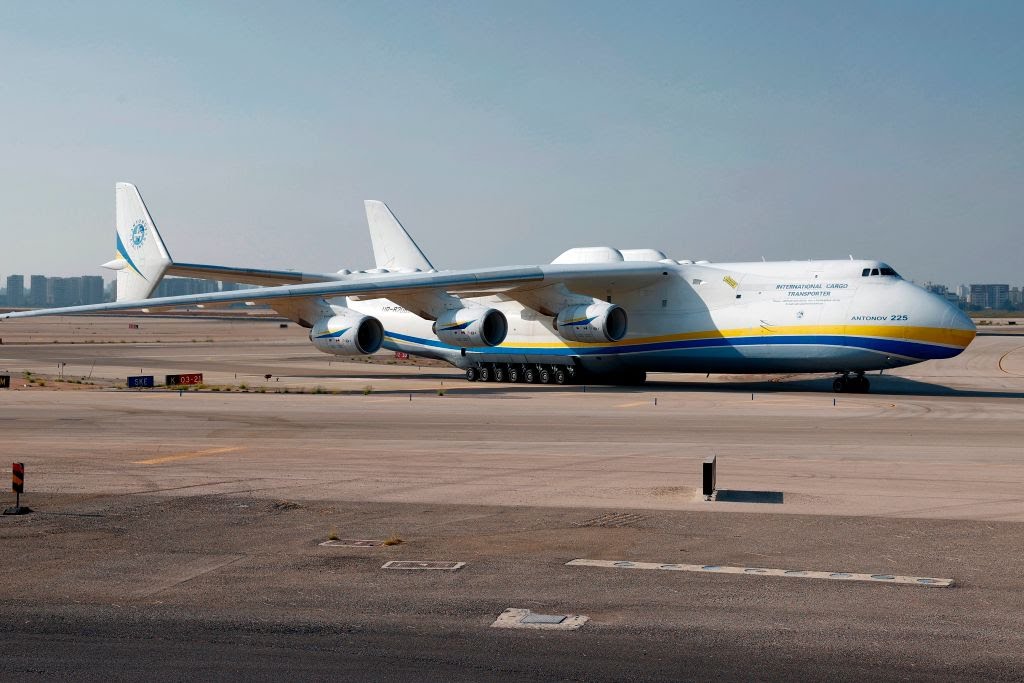 Avión Antonov An-225 Mriya ucraniano, la aeronave más grande del mundo / Foto: JACK GUEZ/AFP vía Getty Images
