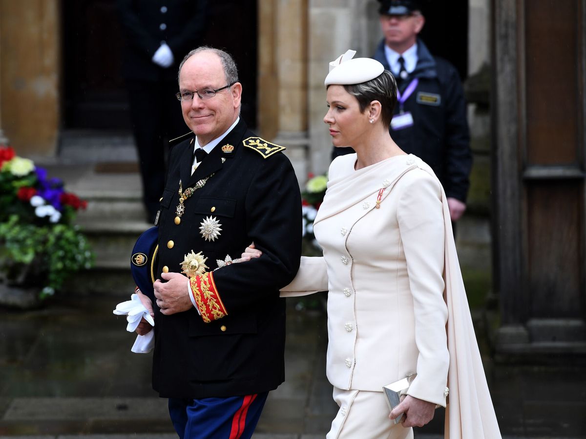 Alberto II y Charlene de Mónaco