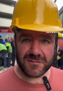 Hernán Giraldo, papá de Juan Felipe Giraldo. Captura de video.