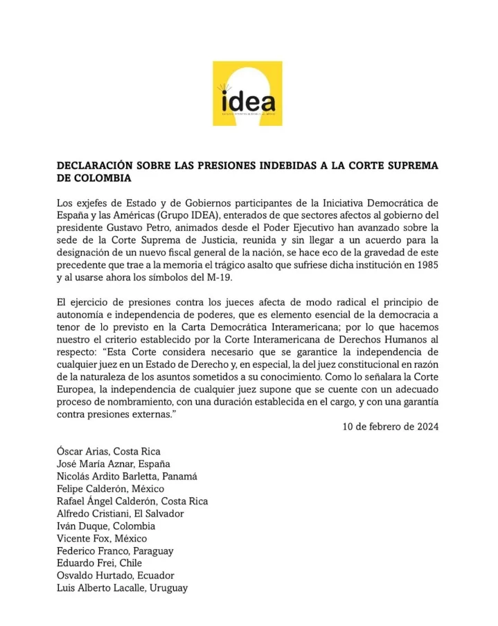 Comunicado IDEA 1