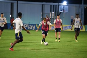 Selección Colombia entrenamiento