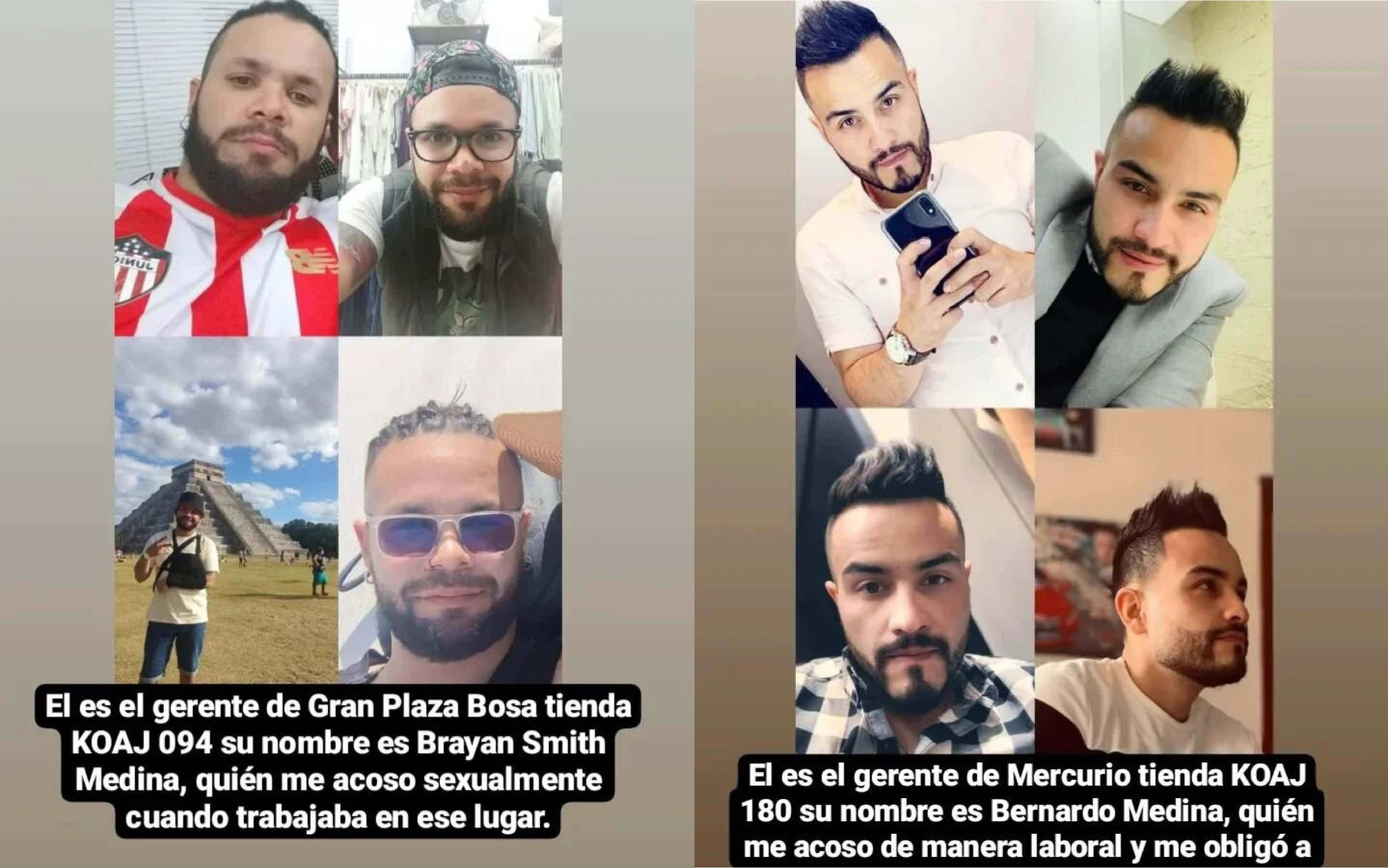 Fotografía de los denunciados