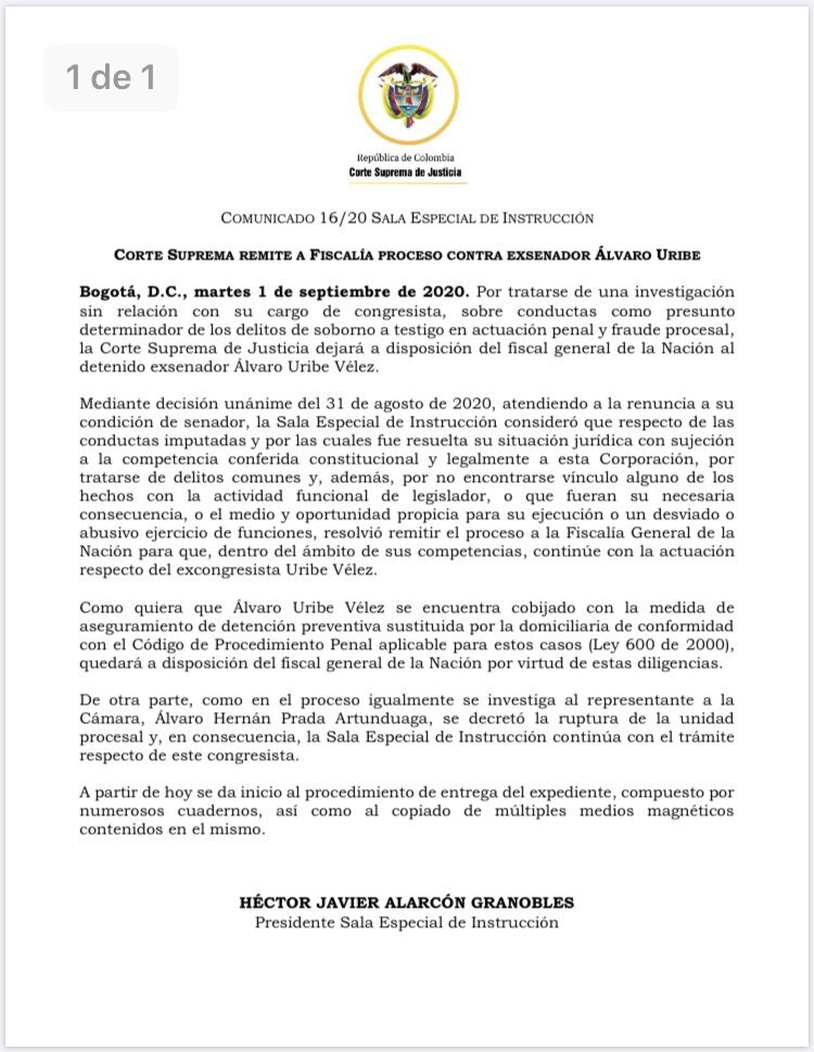 Corte S de Justicia