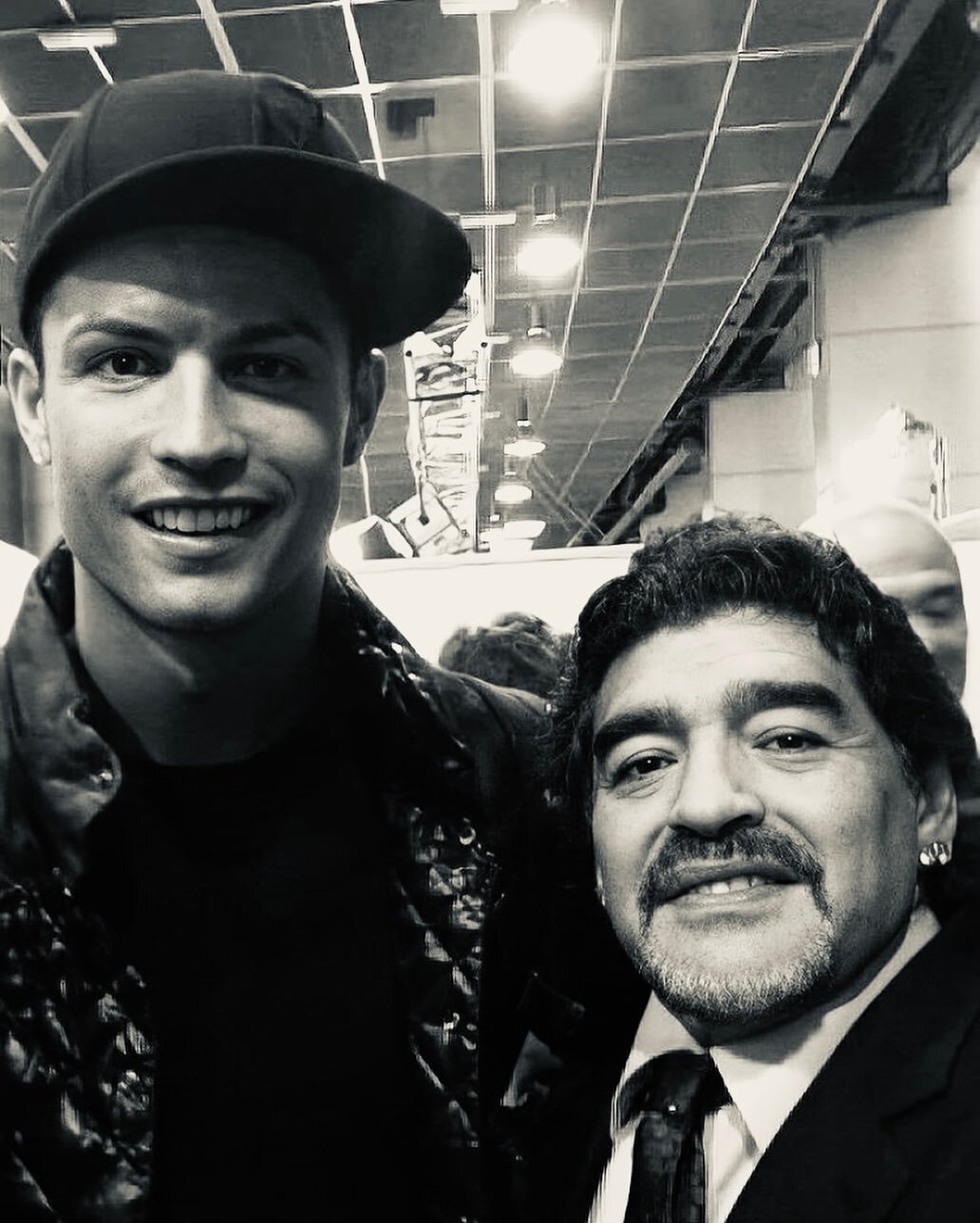 Cristiano Ronaldo y Maradona