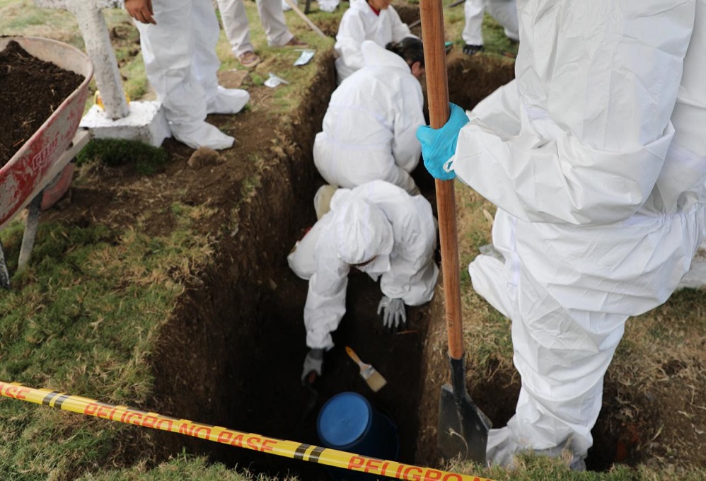 Exhumación cadáveres