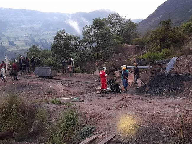 Explosión en mina La Chapa, Boyacá / Foto: ANM