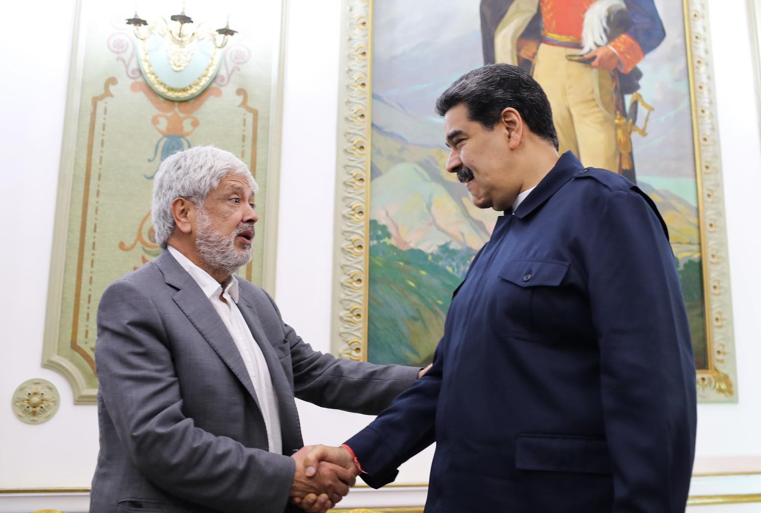 Maduro recibe al ministro de Comercio colombiano para profundizar su cooperación