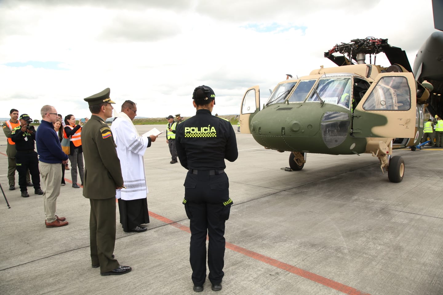 Helicópteros Black Hawk de Estados Unidos a Colombia