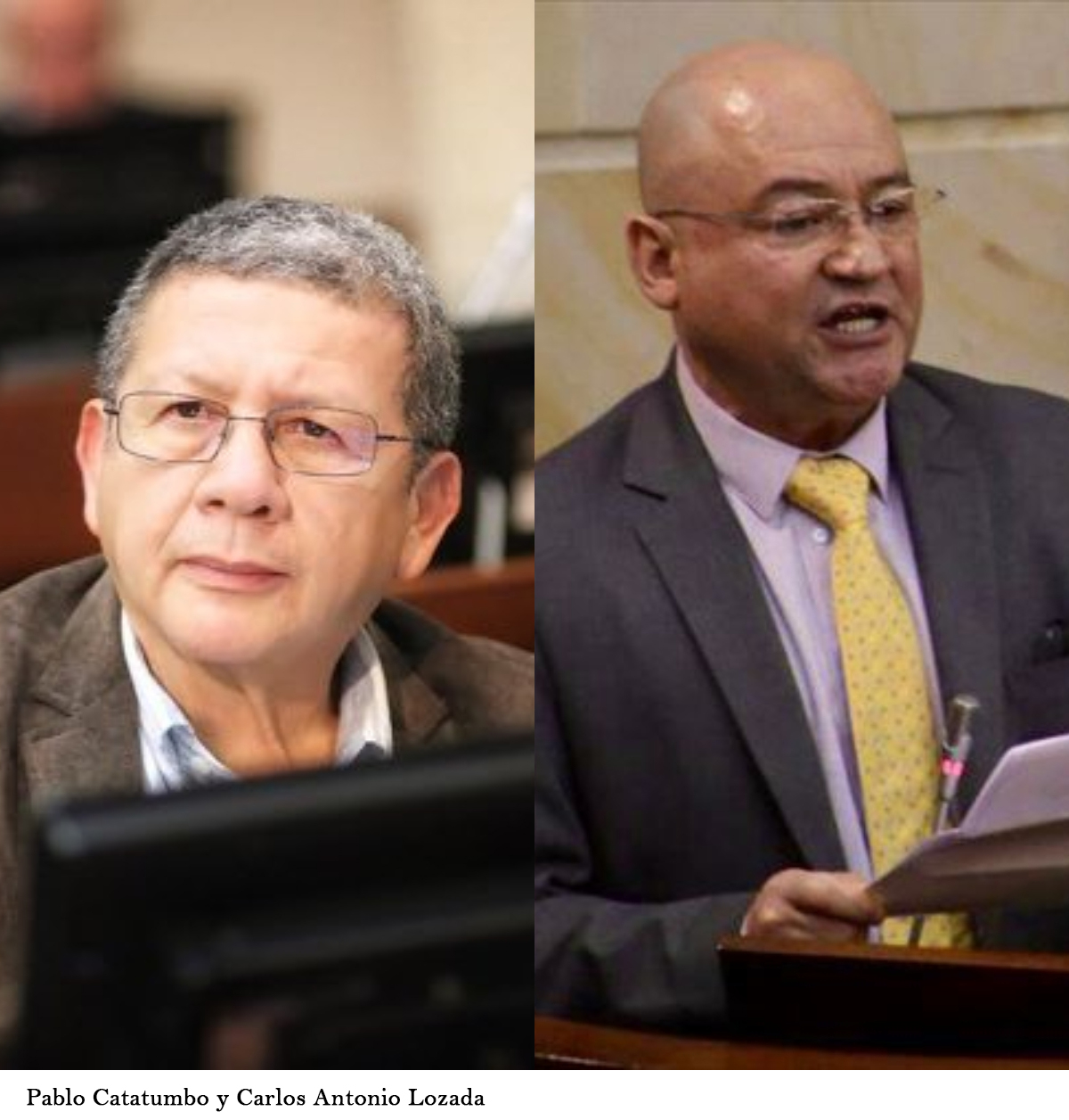 PABLO CATATUMBO CON CARLOS ANTONIO LOZADA