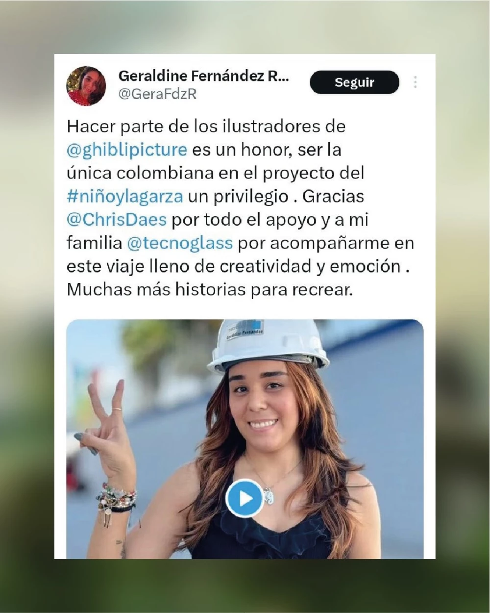 GERALDINE FERNANDEZ MENTIRA