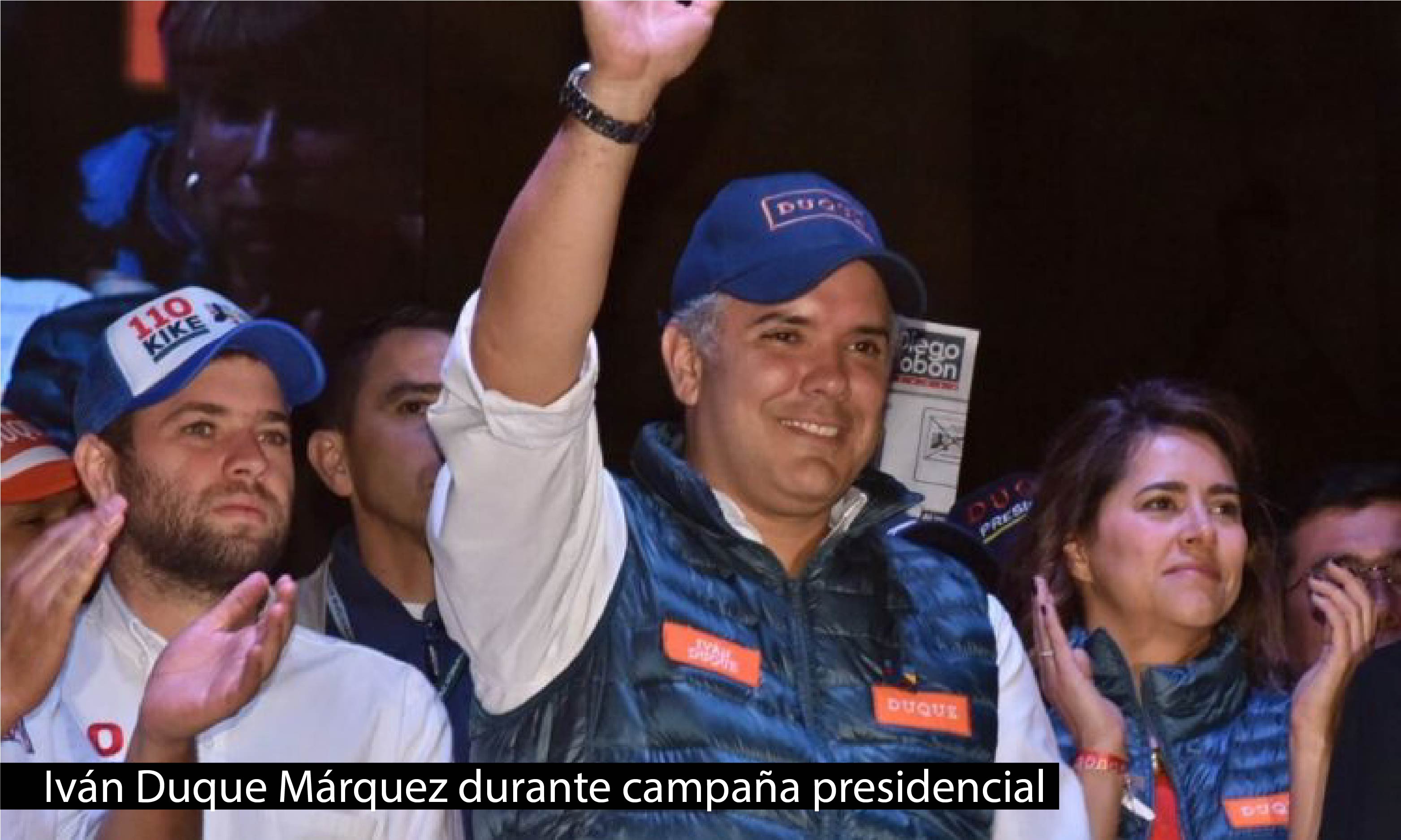 Iván Duque en campaña