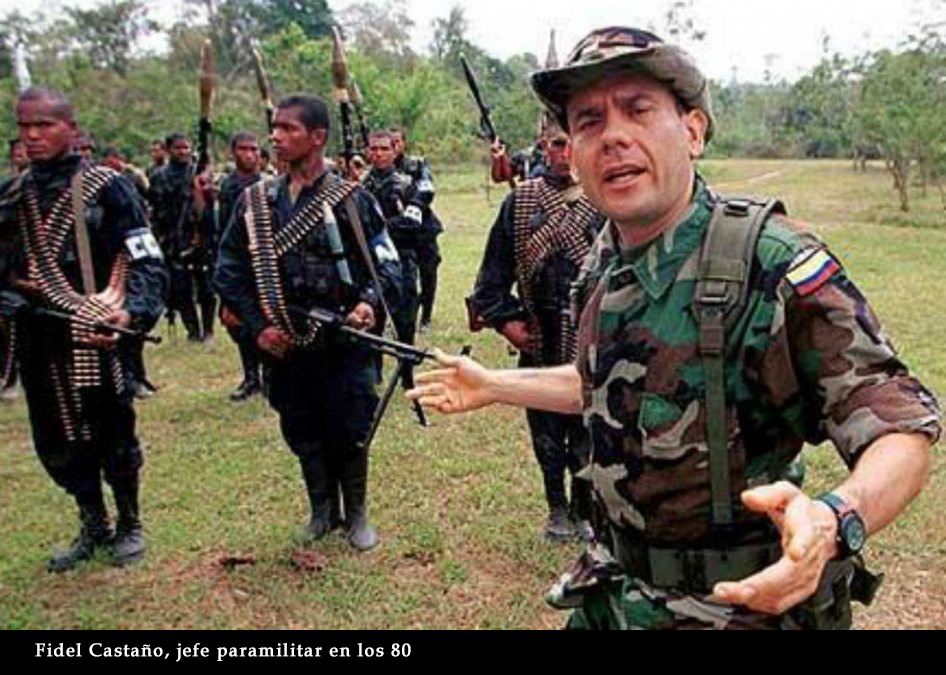  FOTO DE FIDEL CASTAÑO JEFE PARAMILITAR DE LOS 80