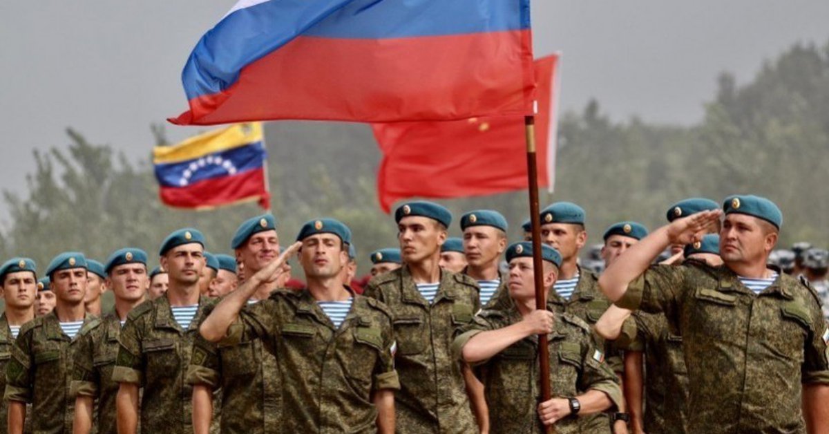 Militares rusos en Venezuela
