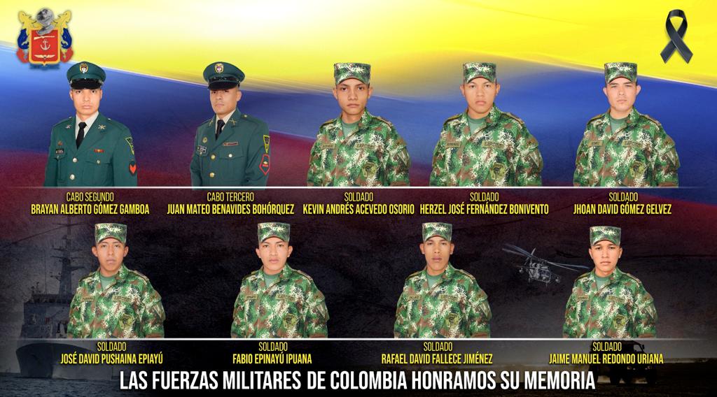 MILITARES ASESINADOS EN EL CATATUMBO