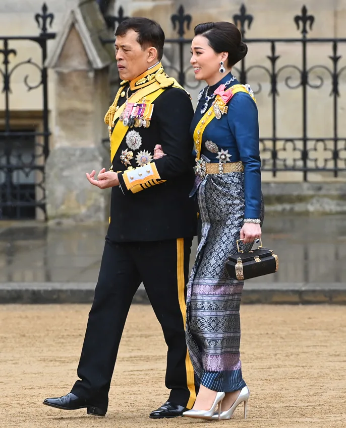 Maha Vajiralongkorn y reina Suthida 