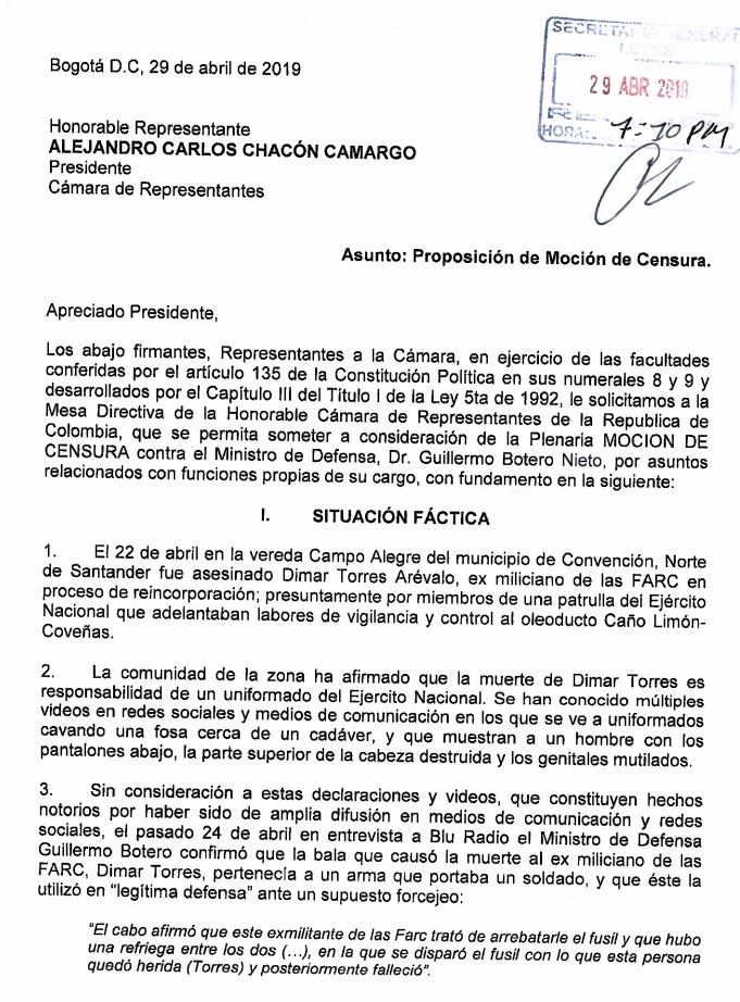 moción