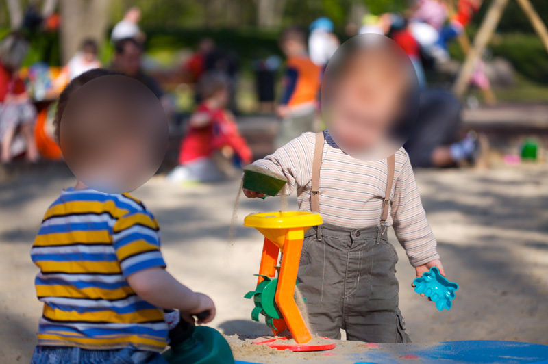 Niños en parques