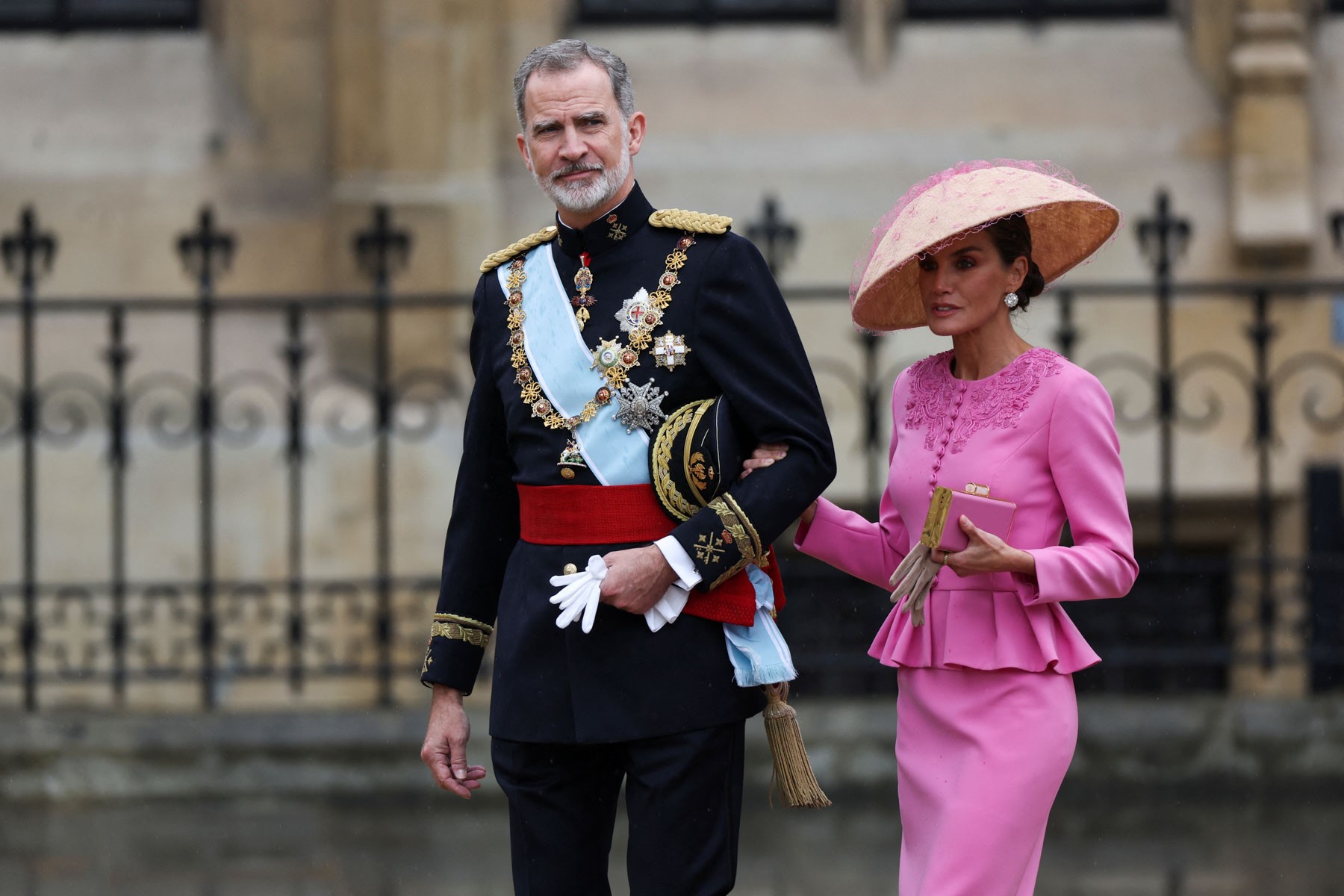 Rey Felipe y reina Letizia