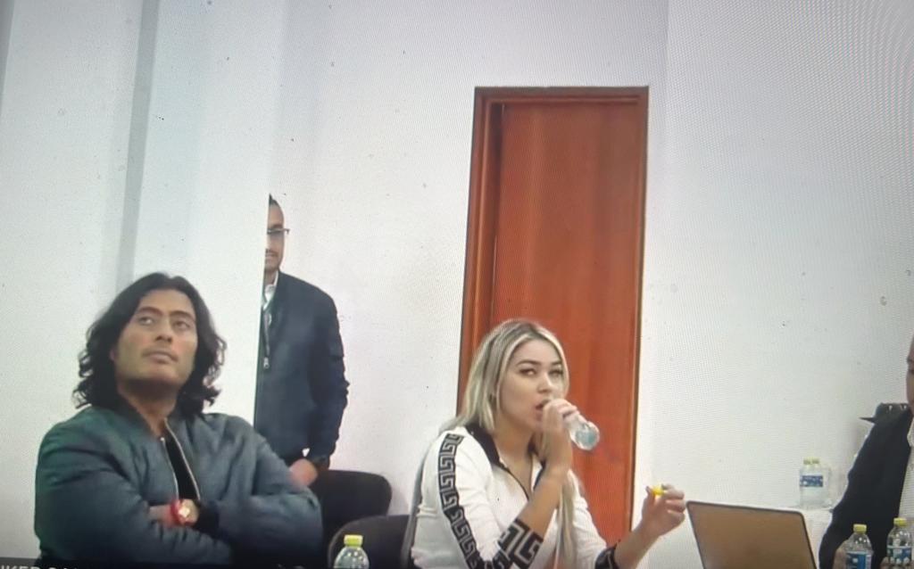 audiencia en contra de Nicolás Petro y Day Vásquez