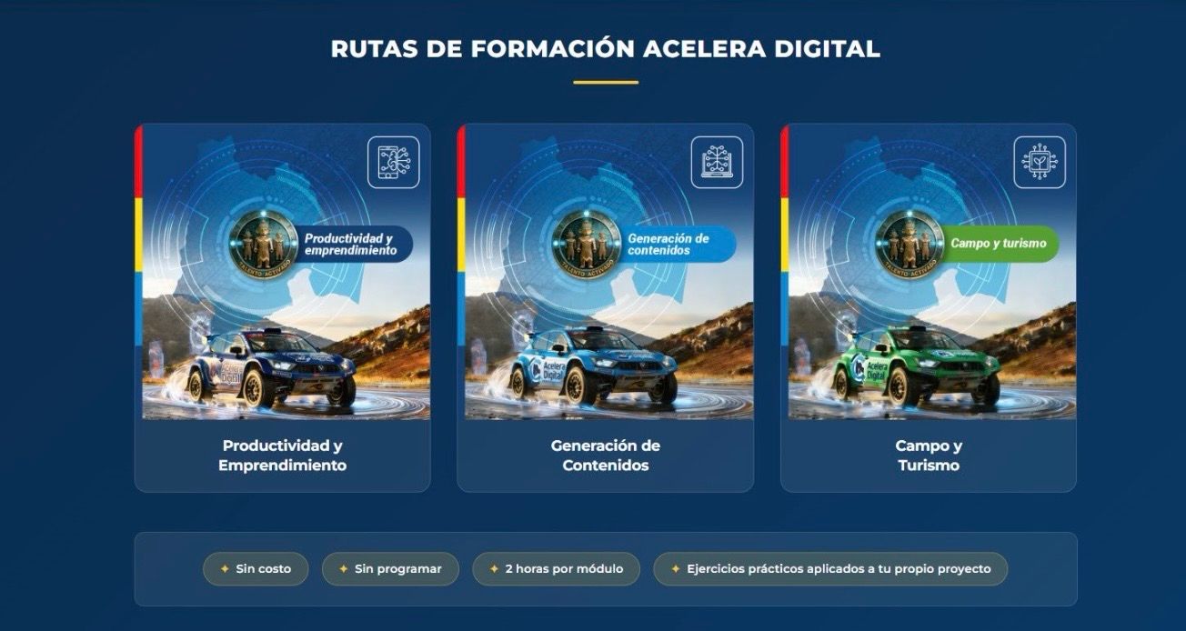 Programas de "Cundinamarca Acelera Digital".