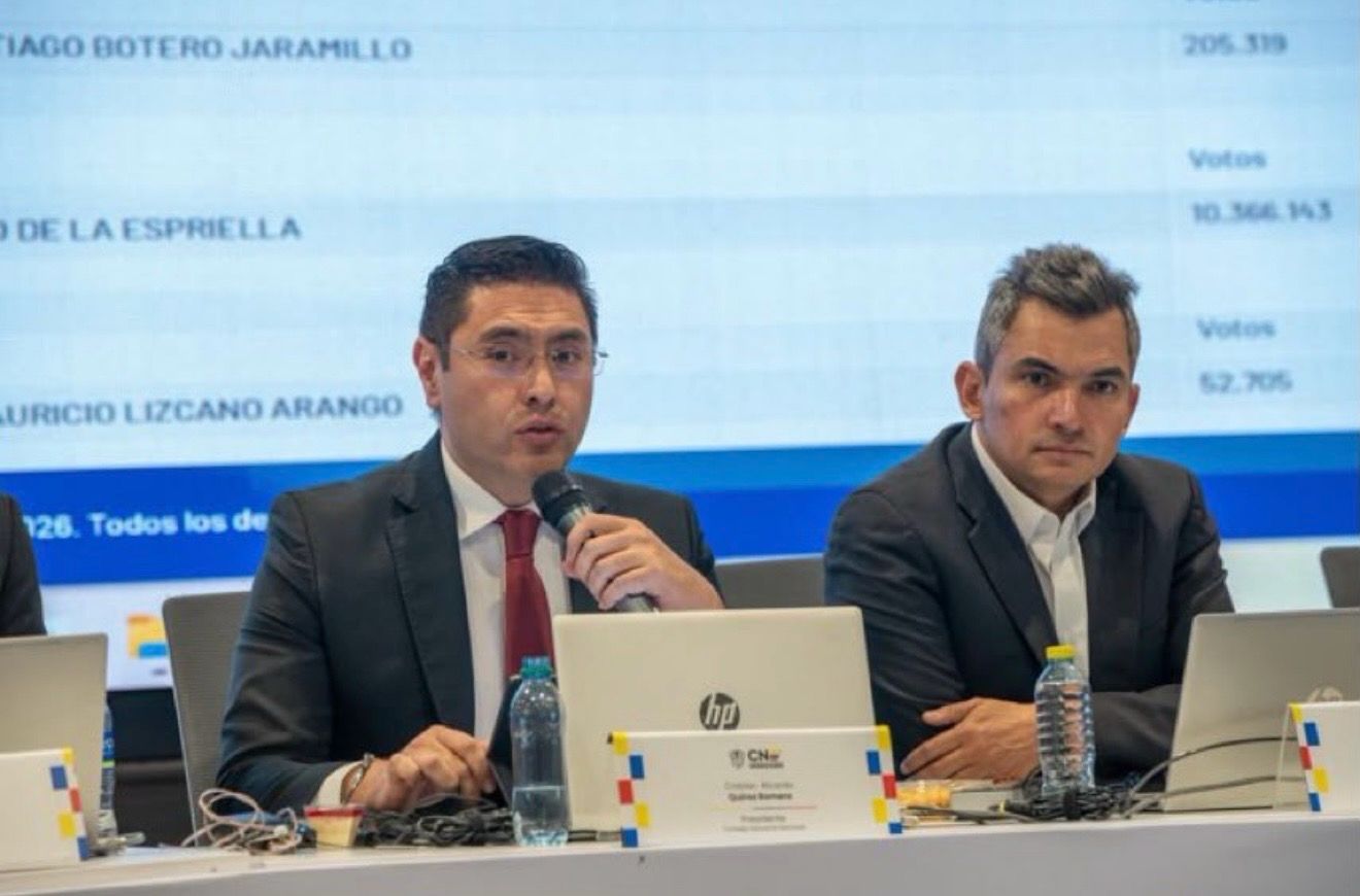 Cristian Quiroz, presidente del CNE. CNE.