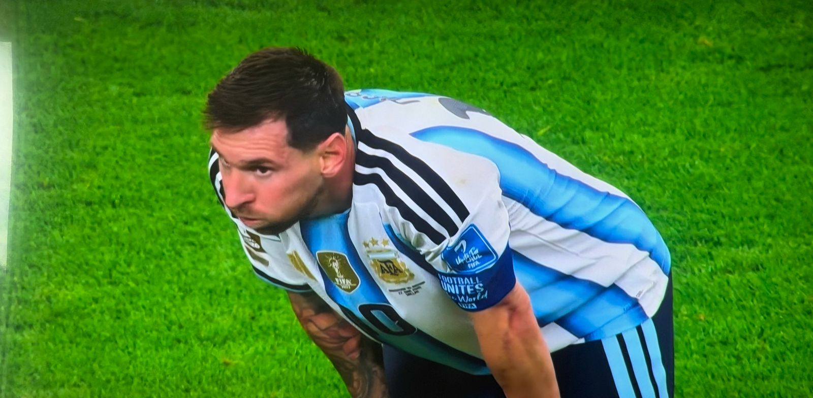 Lionel Messi, jugador de fútbol argentino. Captura de video.