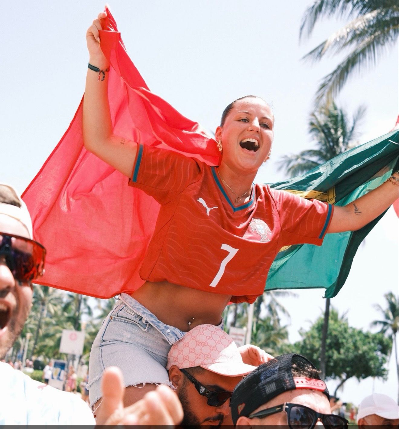 Aficionados de la Selección de Portugal