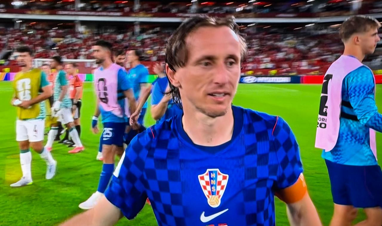 Luka Modric, futbolista croata.