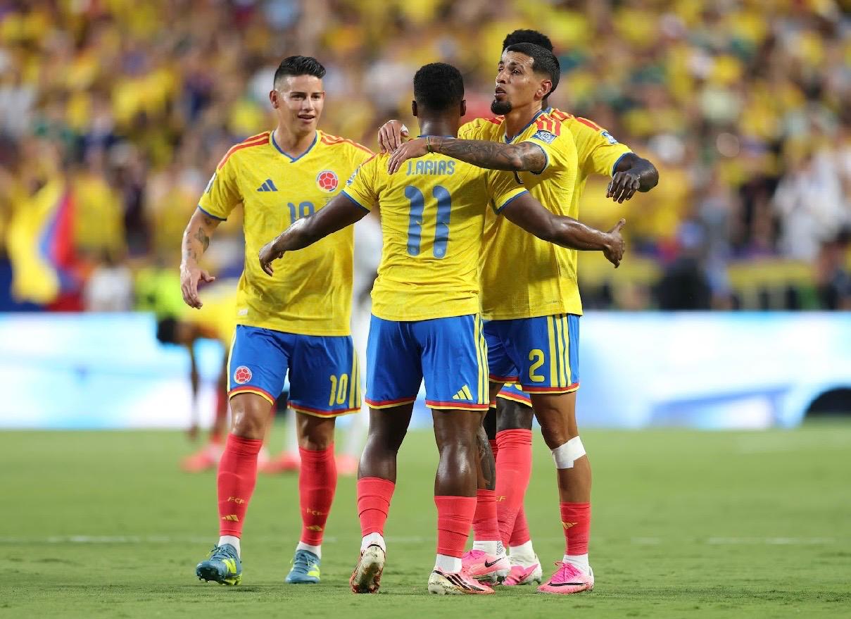 Gol de Jhon Arias. FCF.