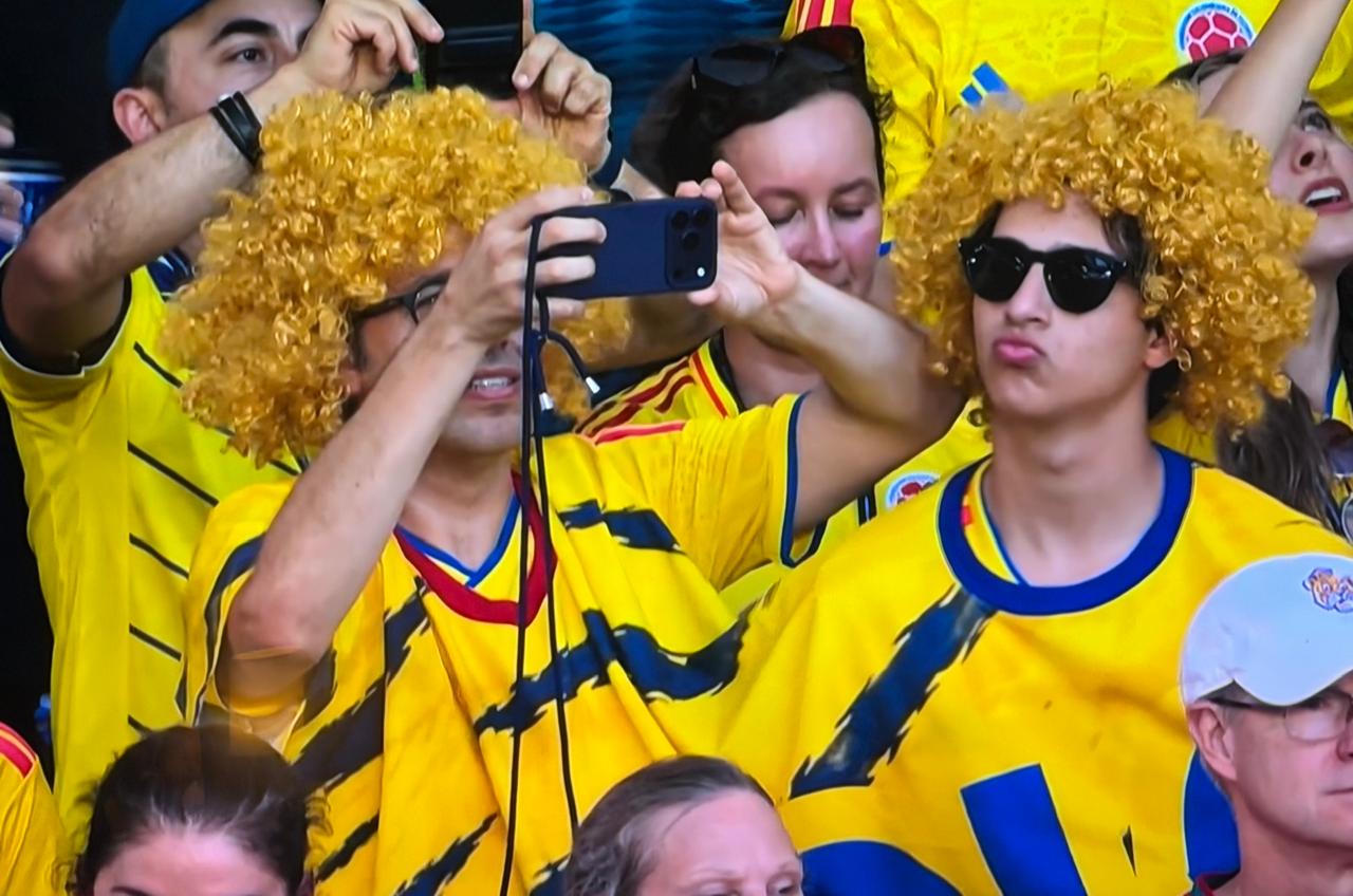 Aficionados de la Selección Colombia. FCF.
