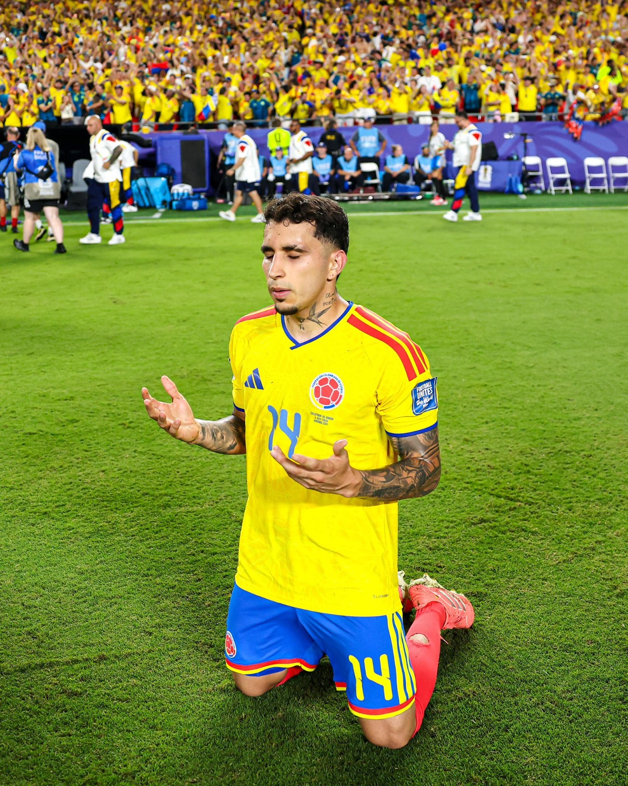 Gustavo Puerta, jugador de la Selección Colombia. FIFA.