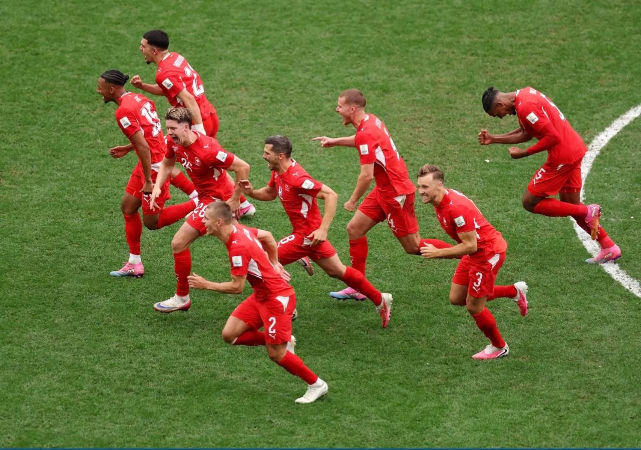 Selección de Suiza. FIFA.