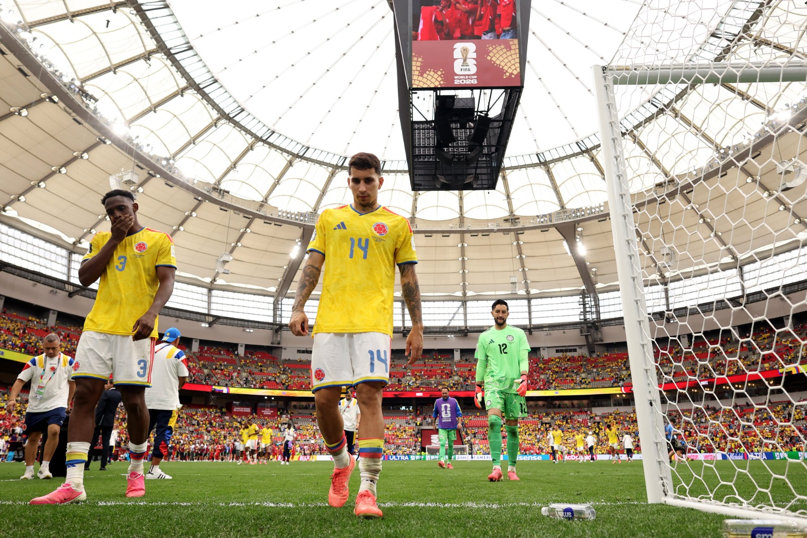 Colombia eliminada del Mundial 2026. CONMEBOL.