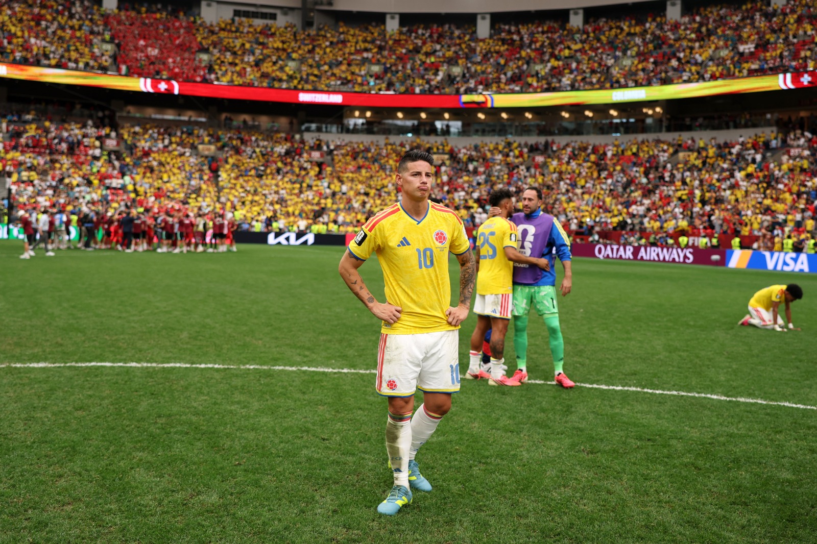 James Rodríguez, capitán de la Selección Colombia. CONMEBOL.