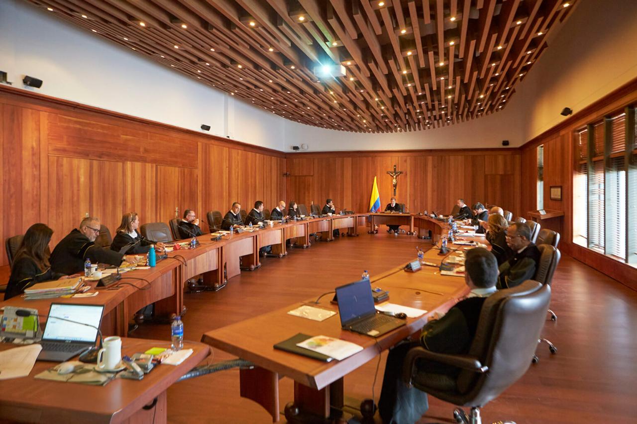 Corte Suprema en Sala Plena. Archivo particular.